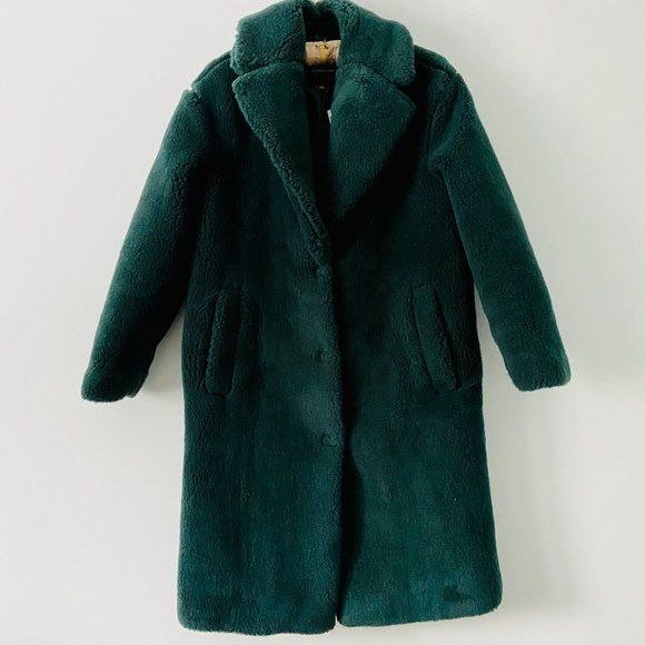 NWT Madewell Sherpa Teddy Coat - Picture 7 of 13